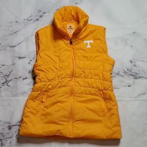 Colosseum Bright Orange Quilted Vest